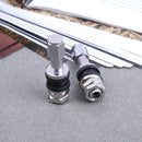 4pcs Car Auto Stainless Steel Clamp-in Tubeless Tyre Tire Wheel Valves Newly