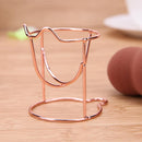 Cat Pattern Cosmetic Water Drop Egg Puff Stand Bracket Puff Drying Holder Newly