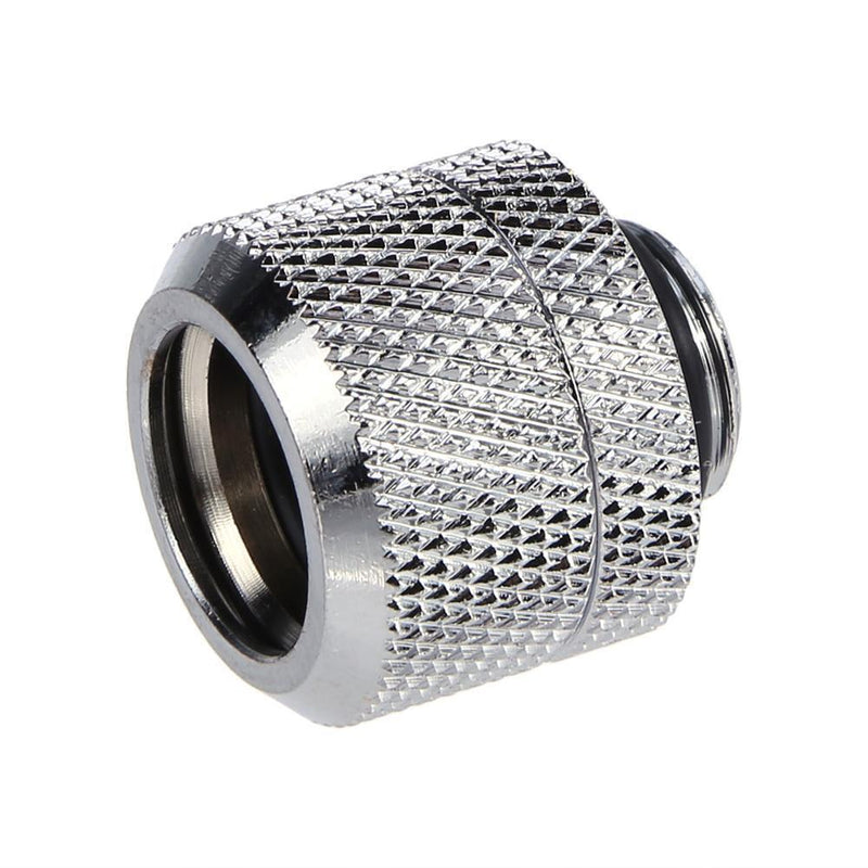 14mm G1/4 Acrylic Hard Pipe Fitting Hand Turn 3 Rounds for PC Computer Water
