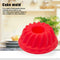 1Pc Ring Cooking Silicone Mold Kitchen Bread Baking Tools Sale Cake U4W7