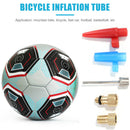 5pcs/set Bicycle Tire Inflate Schrader Presta Valve Needle Hose Adapter Kit