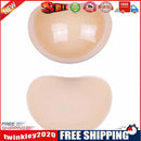 2pcs Thick Bikini Push Up Pad Silicone Sponge Bra Chest Insert Pads (Beige)