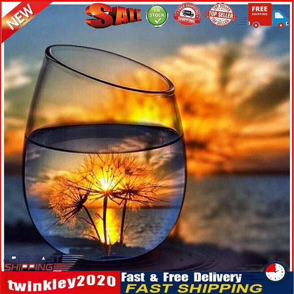 Cup Shot 5D DIY Full Round Drill Diamond Painting Art Cross Stitch (WB092) Newly