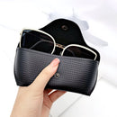 PU Leather Eyeglass Glasses Box Sunglasses Storage Holder Sun Glasses Case