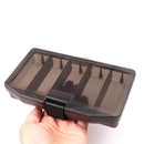 5 Compartment Fishing Tackle Box Bait Lure Hooks Box Bait Storage Case Tool