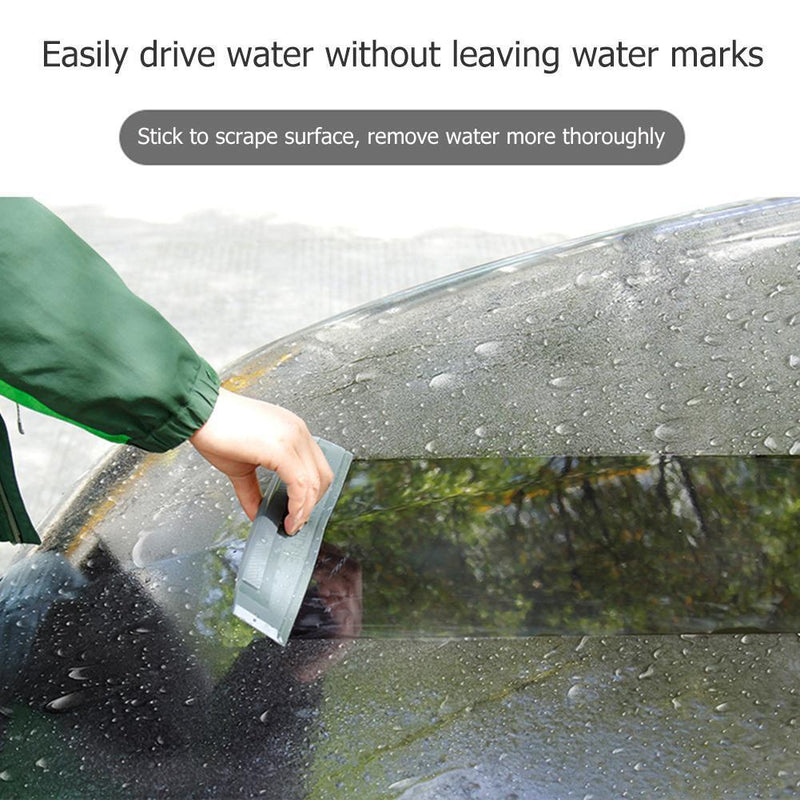 Silicone Blade Car Wash Water Wiper Soap Scraper Squeegee Window Cleaner Newly