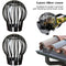 2pcs Gutter Downpipe Pipe Filter Dirt Guard Leaf and Debris Protection Cover`