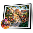 5D DIY Diamond Painting House Full Drill Picture Embroidery Mosaic (1480) Newly