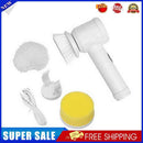 Portable Cleaning Brush Waterproof for Household Washing Tools (Rechargeabl