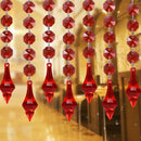 10 X  Acrylic Crystal Beads Garland Chandelier Hanging Wedding Party Decor Newly
