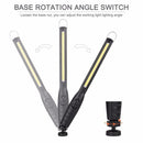 Rechargeable Portable Adjustable COB Flashlights Inspection Torch Lamp Newly