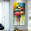 Holds Umbrella Oil Paint By Numbers Wall Art Craft Coloring Drawing for Adults