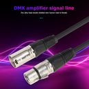 3 Pin XLR Male to XLR Female Microphone Cord for Powered Speaker Audio Interface