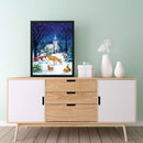 5D DIY Diamond Painting Full Square Drill Snowman Animal Wall Decor Rhinestone