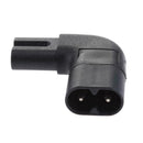 IEC320-C8 TO C7 90 Degree Up Down Angled AC Power Adapter Male Female Z to H8J1
