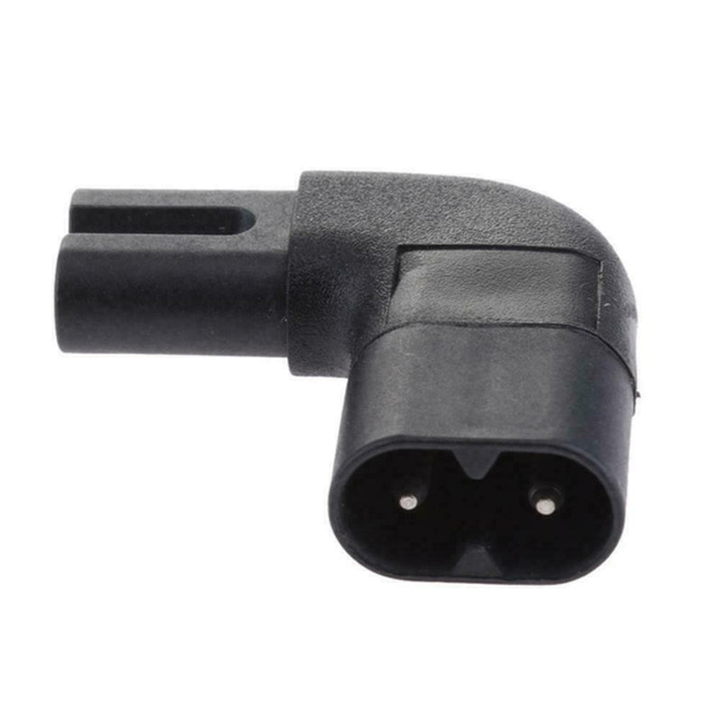 IEC320-C8 TO C7 90 Degree Up Down Angled AC Power Adapter Male Female Z to H8J1