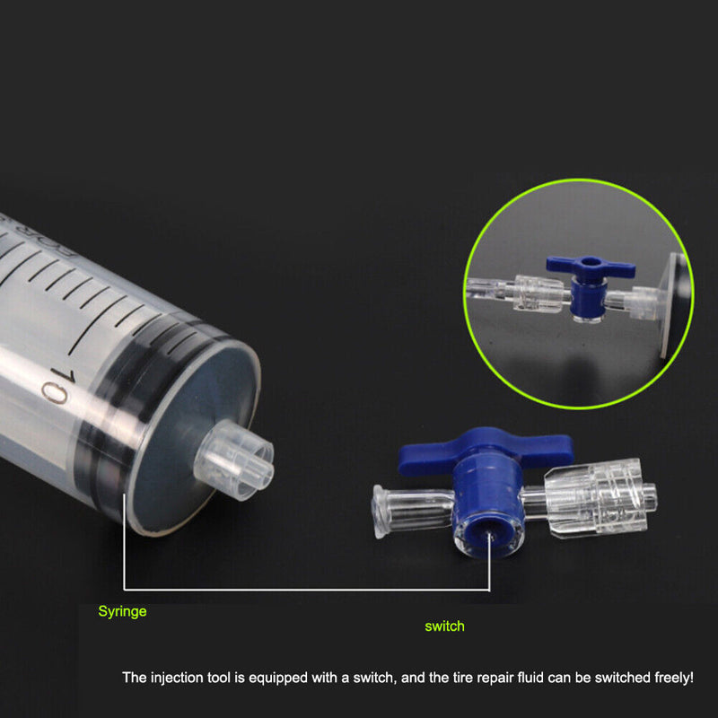 Bike Tyre Repairing Sealant Injector Tools Cycling Tire Maintenance Liquid Tool