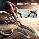2pcs Mountain Bicycle Splash Fender Guard Bike Rear Front Mudguard (Grey) Newly