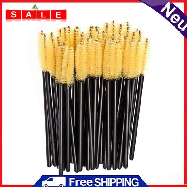 100Pcs Makeup Disposable Eyelash Brush Eyelash Rod Applicators Spooler Factory