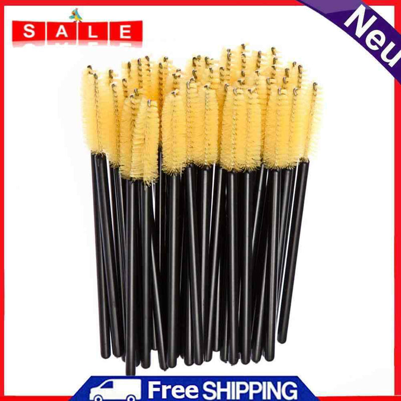 100Pcs Makeup Disposable Eyelash Brush Eyelash Rod Applicators Spooler Factory