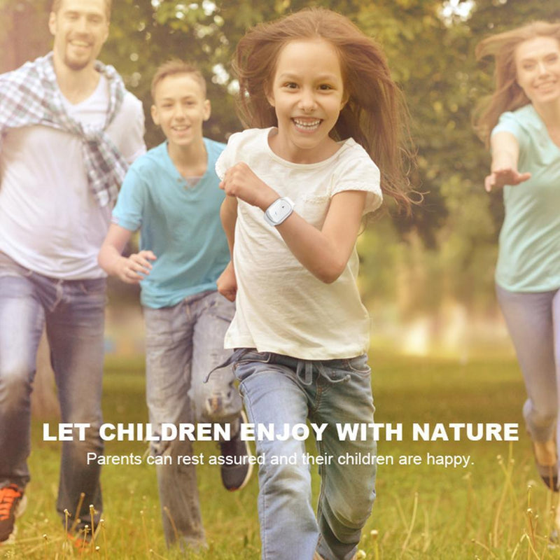 Kid Mosquito Repellent Bracelet USB Ultrasonic Repeller Wristband (Black)