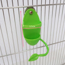 Parrot Food Holder Bird Feeders Plastic Bird Feeding Cup Rack Cuttlebone Holder