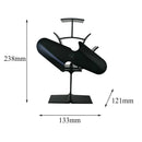 Decoration Efficient Heat Powered Fan Fireplace Fan Stove Top Fan Burning Stove
