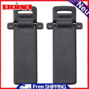 2Pcs Walkie Talkie Replacement Part Again Belt Clip for Baofeng 2 Way Radio UV5R for
