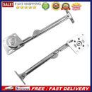 2pcs Hydraulic Randomly Stop Hinges Kitchen Cabinet Door Adjustable Hinge