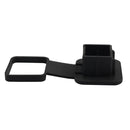 1/2pcs 2"" Trailer Hitch Cover Plug Protector Tube Cap Replacement Accessory