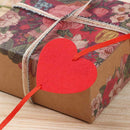String Red Hearts Garland Wedding Anniversary Garland Room Layout Decorations