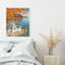 Frameless Oil Paint By Numbers Lake Scene DIY Canvas Picture Craft Kit