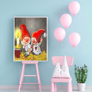40x50cm Paint By Numbers Gnome Oil for Adults Children Room Home Wall Decor Gift