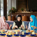 Paper Muslim Eid Mubarak Ramadan Table Decor Dessert Decor Table Pastry J1T6