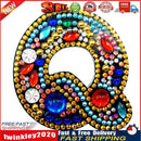 DIY Key Chain Diamond Painting Letters Women Bag Keyring Pendant Gift (Q) Newly