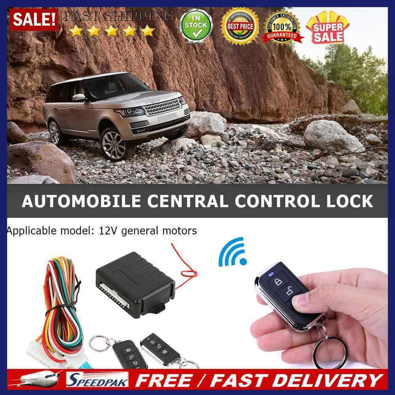 Car Remote Central Door Lock Kit Universal Keyless Entry Alarm System 410/T207