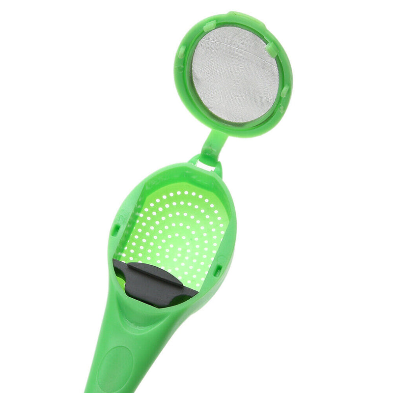 Healthy Silicone Tea Strainers Filters Infuser Filtering Tools (Green) Newly