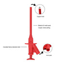 4mm Banana Jack Flexible Probe Electrical Hand Tools Spring Damage Test Hook Set
