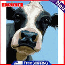 Oil Paint Cattle By Numbers Coloring Picture Digital