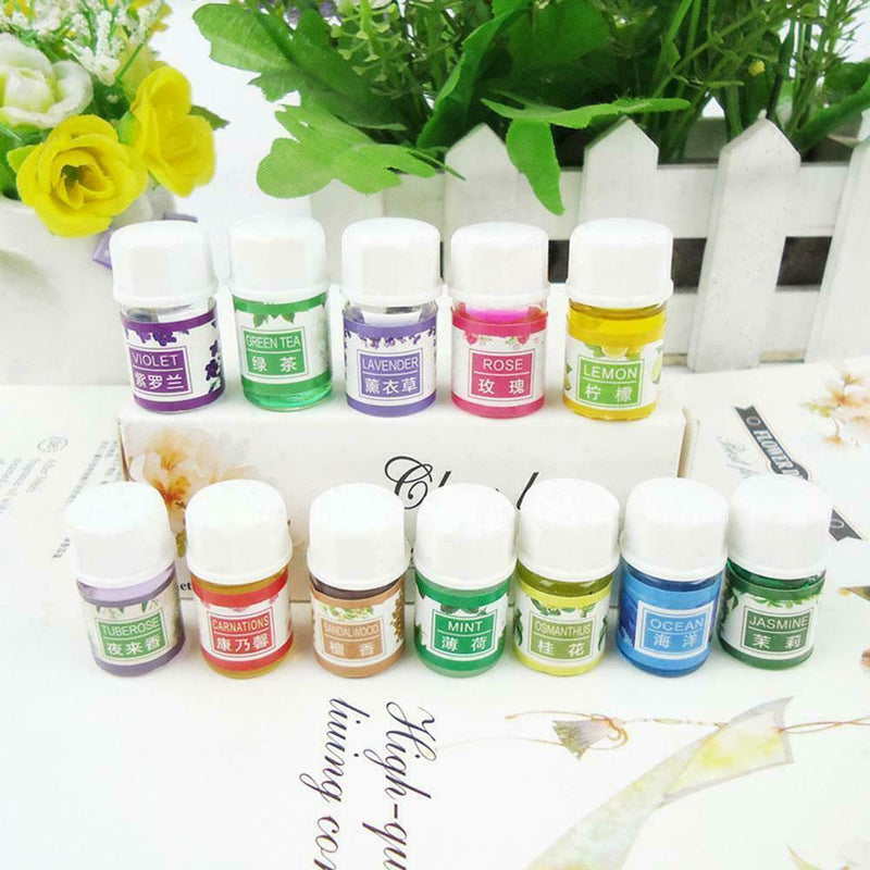 36PCS/SET Plant Essential Oil Aroma Fragrance For Home Humidifier UK B9Y4