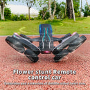 Double Sided RC Stunt Cars 4WD 2.4GHz Off-Road Vehicle w/ 2 Battery (Black)