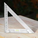 Woodworking Multi-functional L-square Protractor Triangle Ruler Measuring T