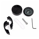 Motorcycle Bike Waterproof Black Dial Handlebar Clock Univ Fast Watch Tool W4T7