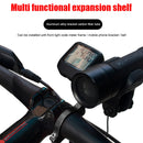 Carbon Tube Bicycle Handlebar Extender MTB Bike Headlight Bracket Holder Newly