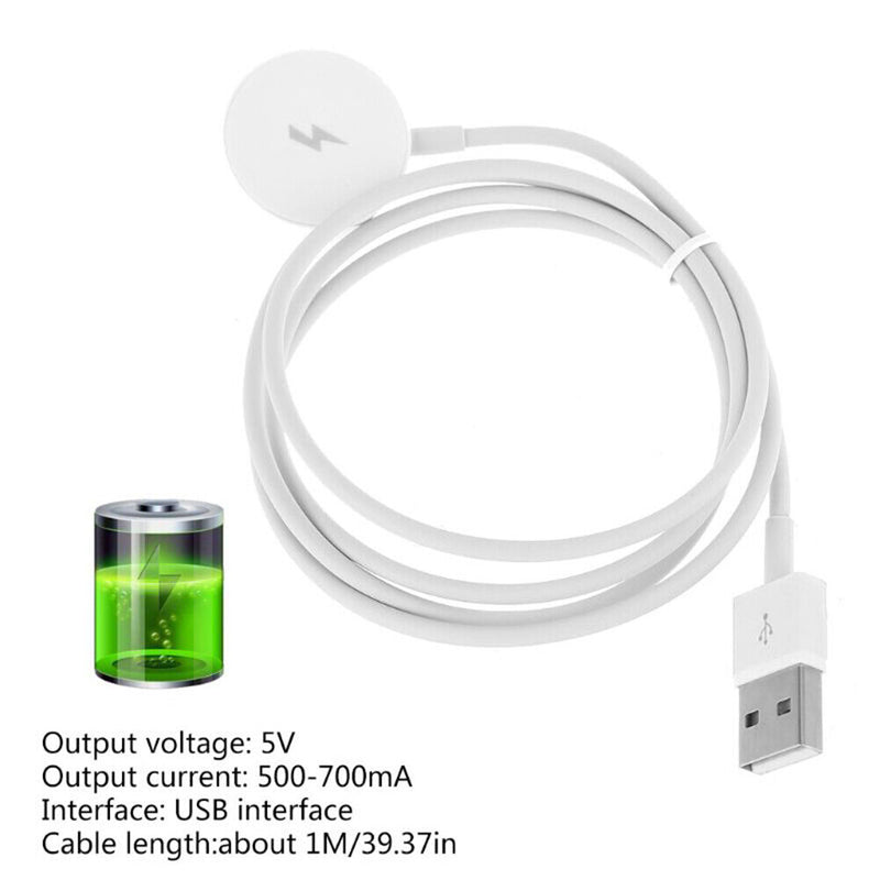 Wireless Smartwatch Charger Dock for Fossil Watch Cable Power Supply Accessories