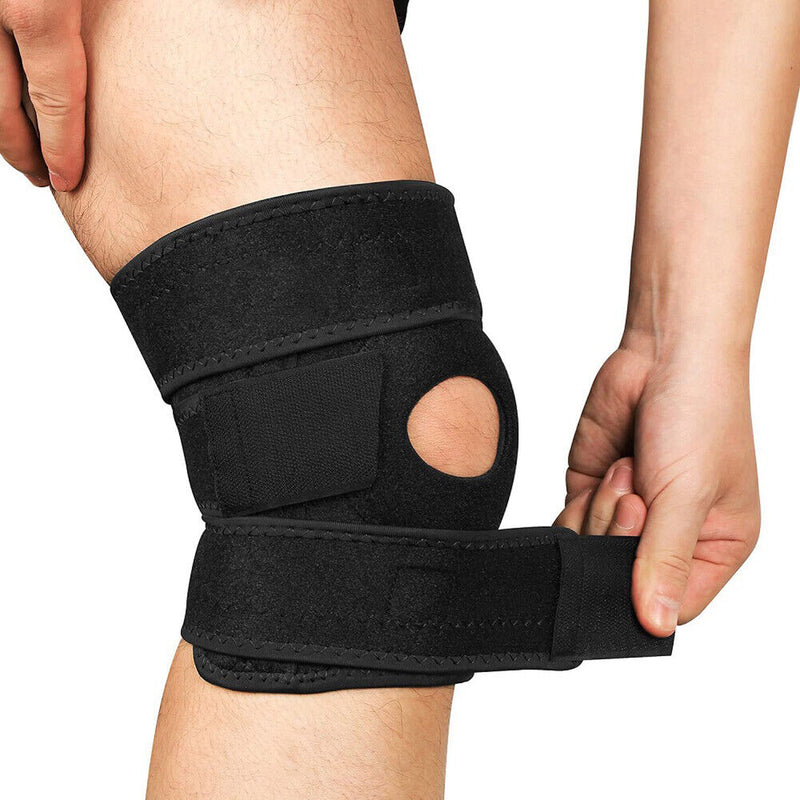 Kneepad Pressurized Elastic Brace Belt for Running Sports Knee Support Protector