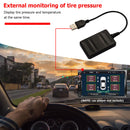 USB TPMS Android Tire Pressure Control System with 4 Internal Sensors