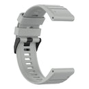 Silicone Strap Adjustable Bracelet for Garmin Fenix 6X/Fenix 6X Pro (Gray) Newly