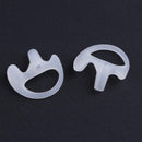 Soft Ear Bud for Covert Acoustic Tube Earpiece for Two-way Radio(White S) Newly