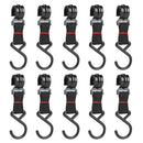 Outdoor Camping Moveable Hook Hanging Storage Rack S-Shaped Hanger (5pcs)